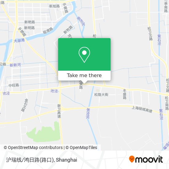 沪瑞线/鸿日路(路口) map
