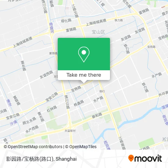 影园路/宝杨路(路口) map