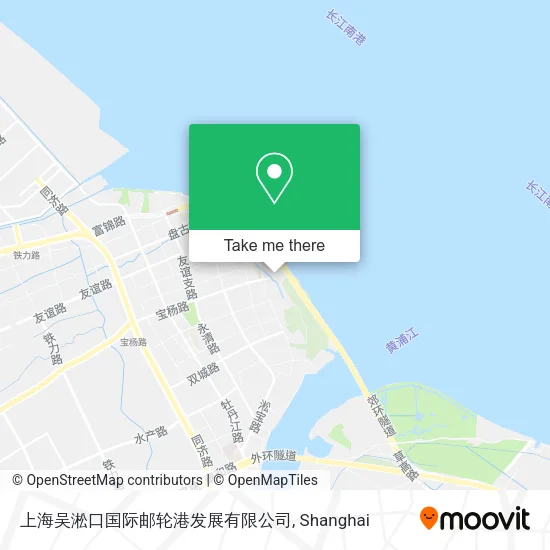 上海吴淞口国际邮轮港发展有限公司 map