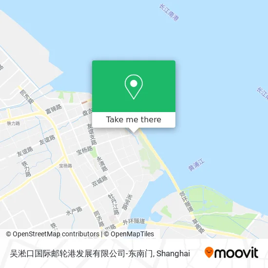 吴淞口国际邮轮港发展有限公司-东南门 map