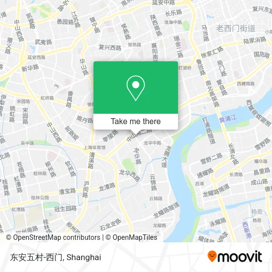 东安五村-西门 map