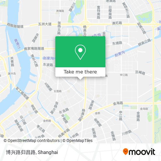 博兴路归昌路 map