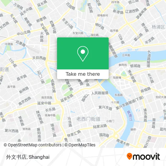 外文书店 map