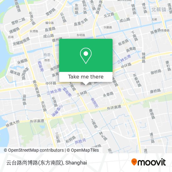 云台路尚博路(东方南院) map
