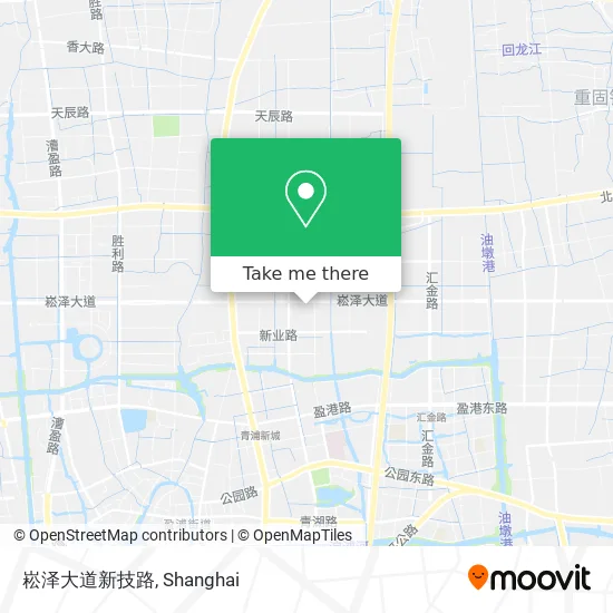 崧泽大道新技路 map