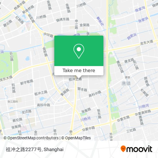 祖冲之路2277号 map