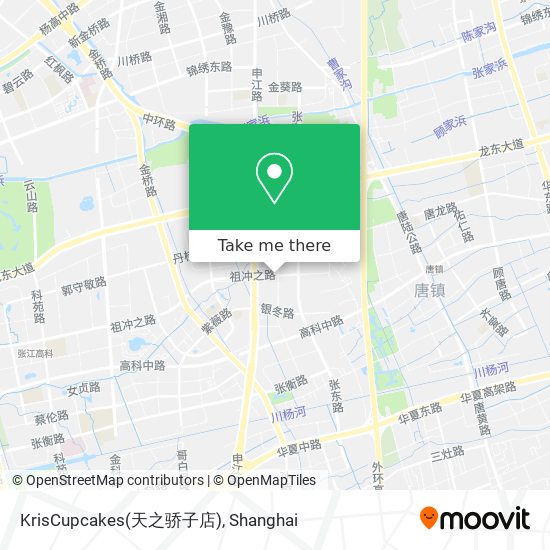 KrisCupcakes(天之骄子店) map