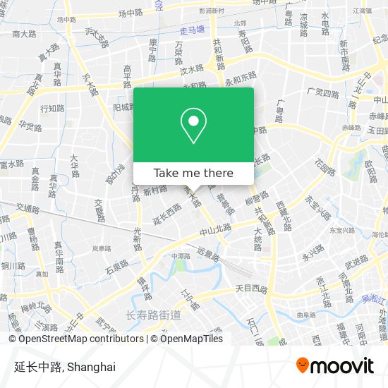 延长中路 map