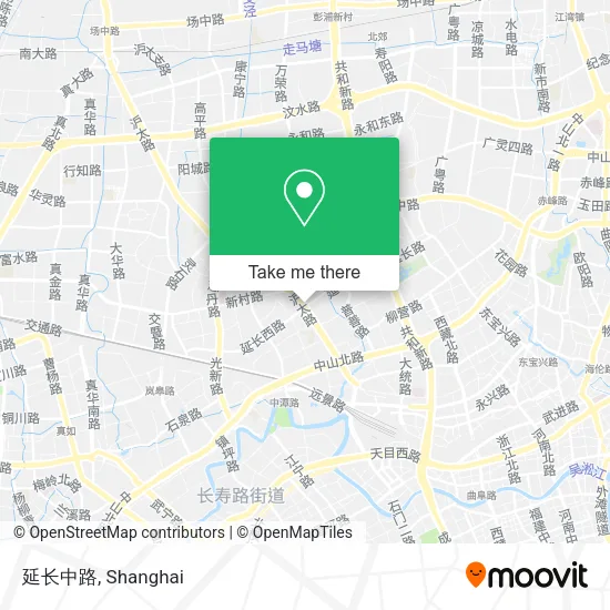 延长中路 map
