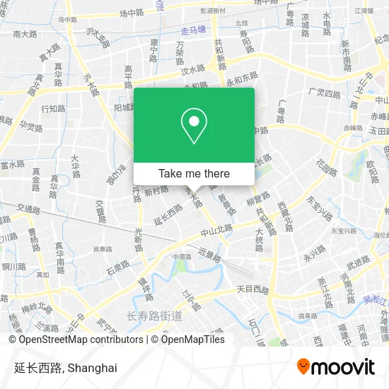 延长西路 map
