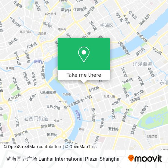 览海国际广场 Lanhai International Plaza map