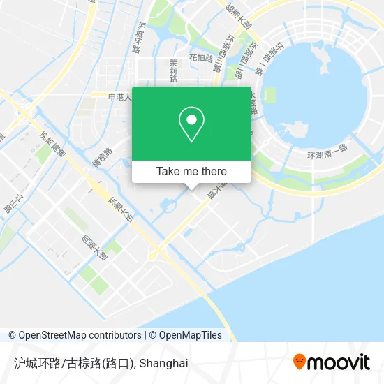 沪城环路/古棕路(路口) map