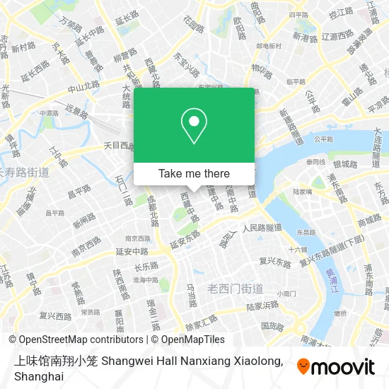 上味馆南翔小笼 Shangwei Hall Nanxiang Xiaolong map