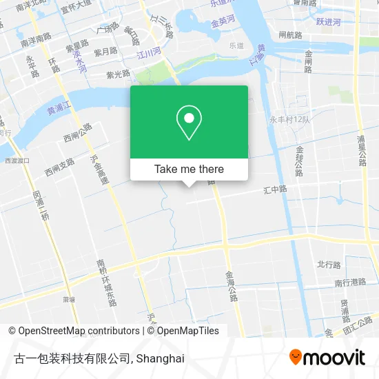 古一包装科技有限公司 map