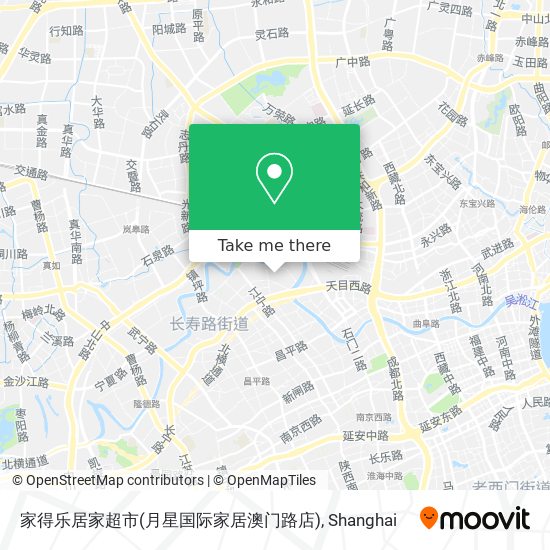 家得乐居家超市(月星国际家居澳门路店) map