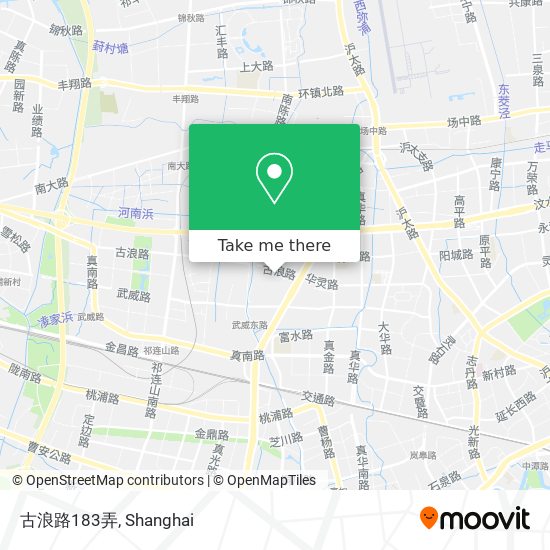古浪路183弄 map