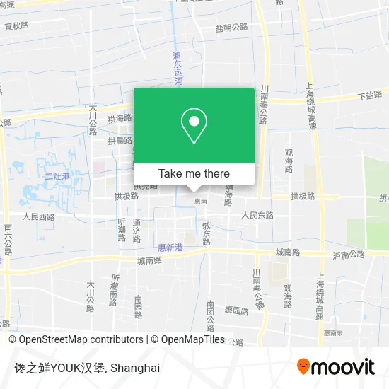 馋之鲜YOUK汉堡 map