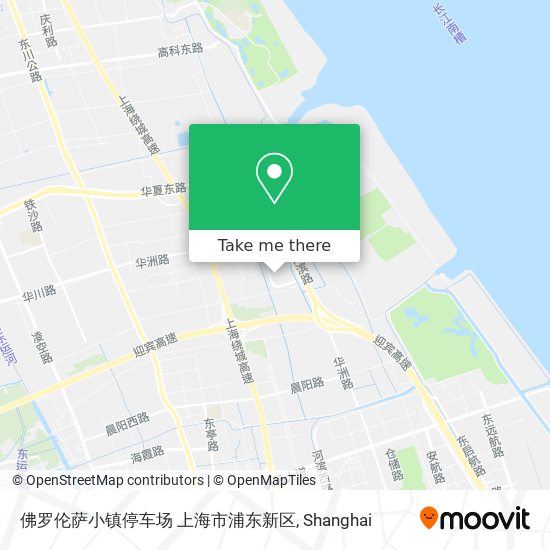 佛罗伦萨小镇停车场 上海市浦东新区 map