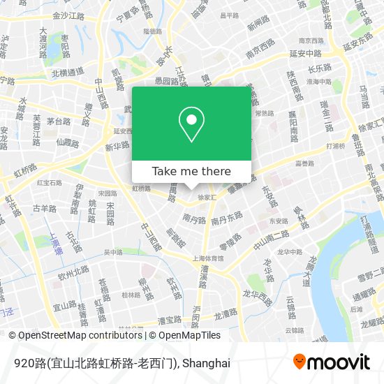 920路(宜山北路虹桥路-老西门) map