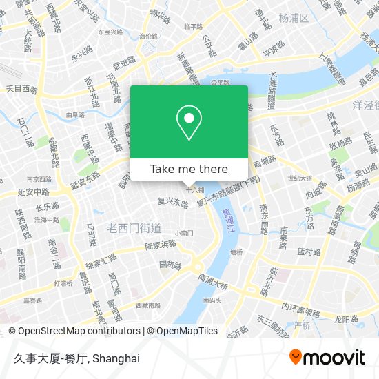 久事大厦-餐厅 map