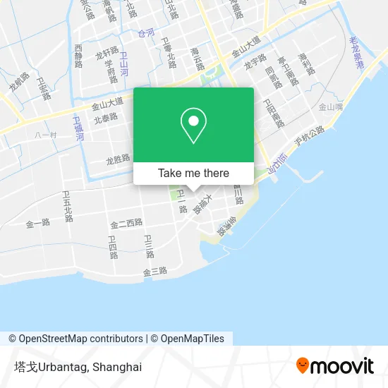 塔戈Urbantag map