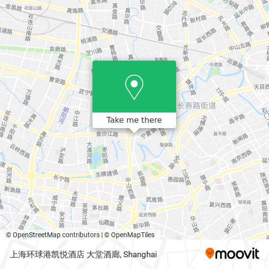 上海环球港凯悦酒店 大堂酒廊 map