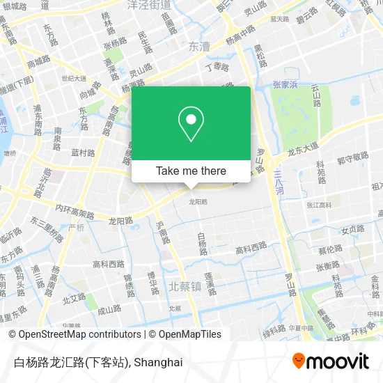 白杨路龙汇路(下客站) map