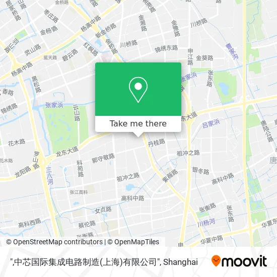 ",中芯国际集成电路制造(上海)有限公司" map