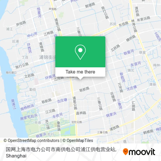 国网上海市电力公司市南供电公司浦江供电营业站 map