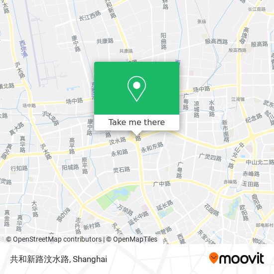 共和新路汶水路 map