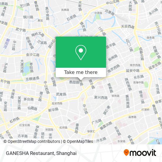 GANESHA Restaurant map