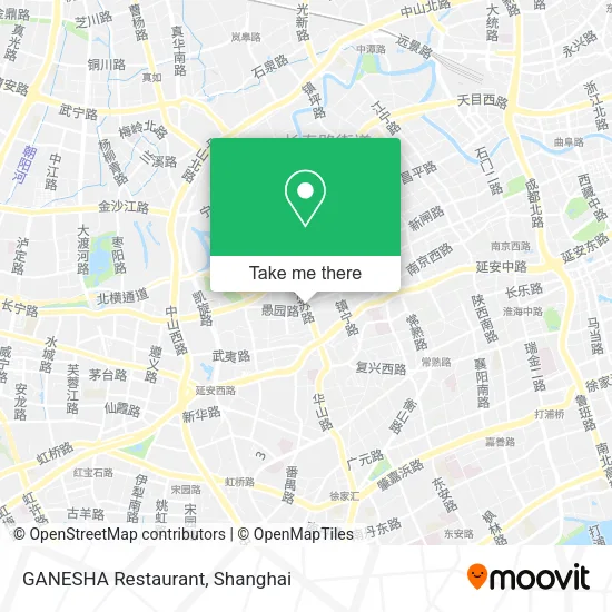 GANESHA Restaurant map