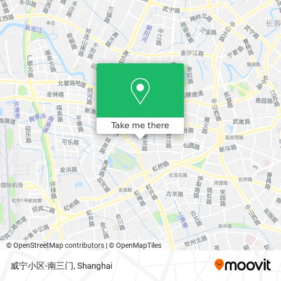 威宁小区-南三门 map