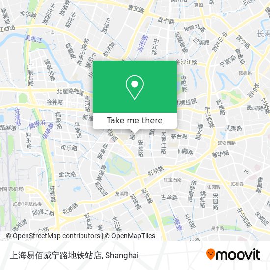 上海易佰威宁路地铁站店 map