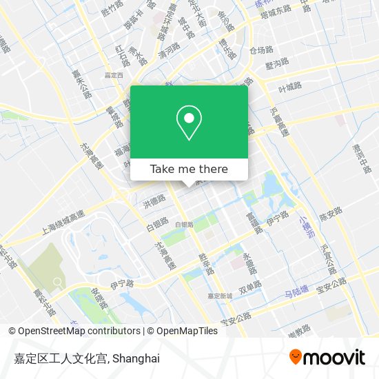 嘉定区工人文化宫 map