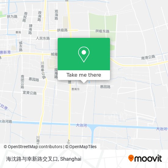 海沈路与幸新路交叉口 map
