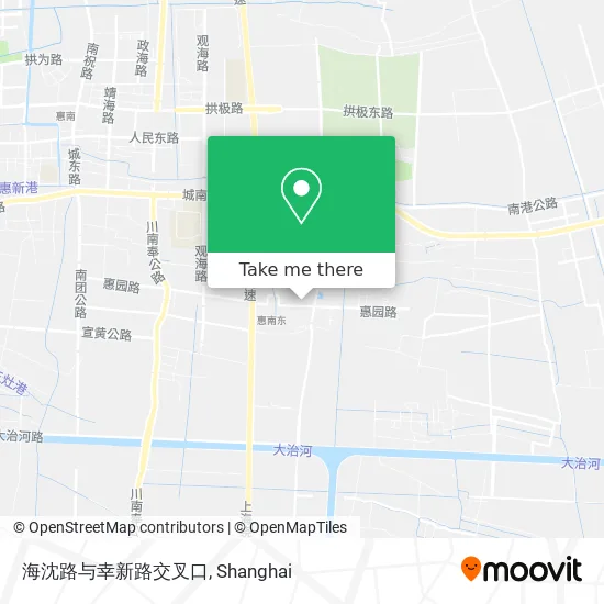 海沈路与幸新路交叉口 map
