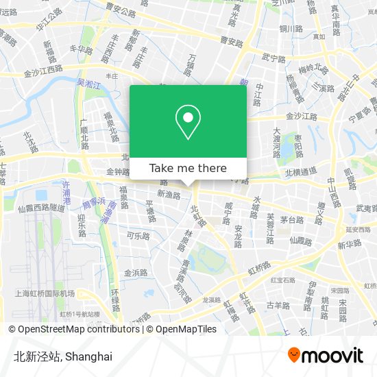 北新泾站 map