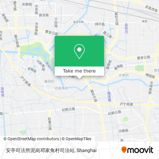 安亭司法所泥岗邓家角村司法站 map