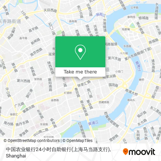 中国农业银行24小时自助银行(上海马当路支行) map