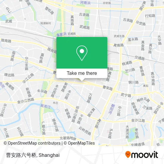 曹安路六号桥 map