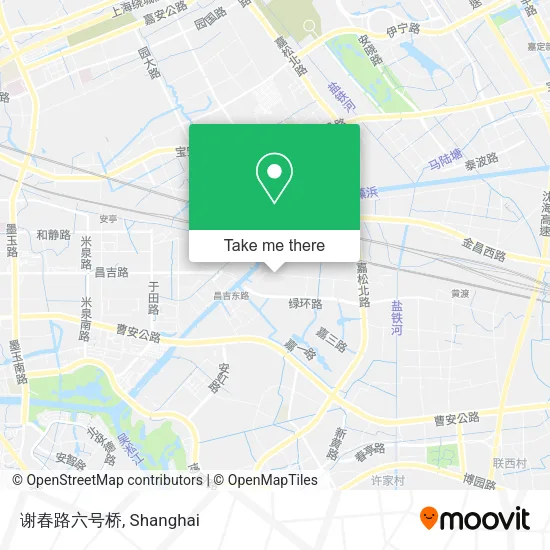 谢春路六号桥 map
