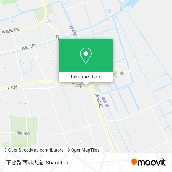 下盐路两港大道 map