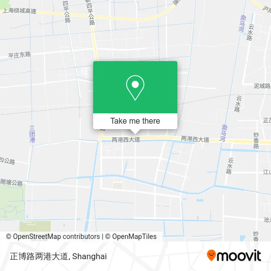 正博路两港大道 map