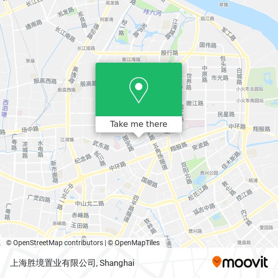上海胜境置业有限公司 map