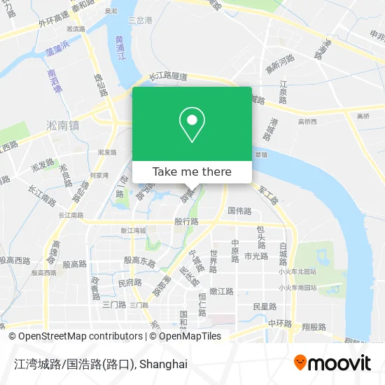 江湾城路/国浩路(路口) map