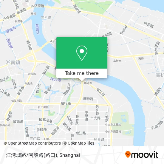 江湾城路/闸殷路(路口) map