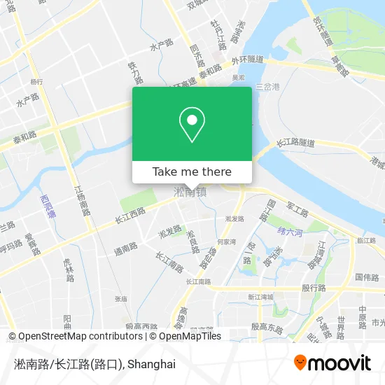 淞南路/长江路(路口) map