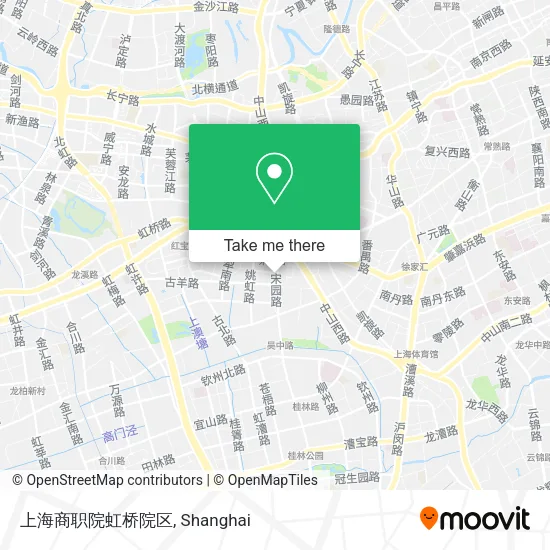上海商职院虹桥院区 map
