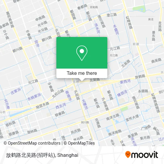 放鹤路北吴路(招呼站) map